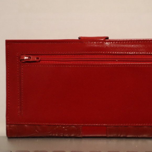 Stratton Of London Genuine Leather Made In England Card Cash Checkbook Holder - Picture 2 of 7